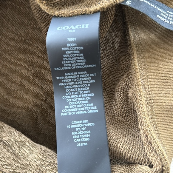 Coach collaboration x Guang Yu. Size extra small. - Picture 5 of 8